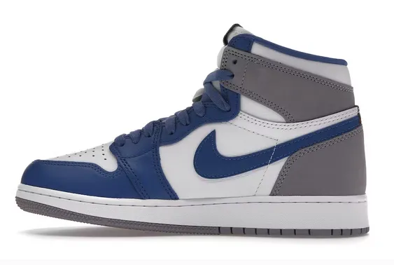 Jordan 1 Retro High OG True Blue (GS) Firm Ground