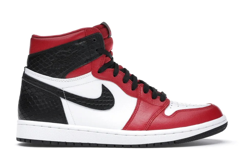 Mesh Cool Jordan 1 Retro High Satin Snake Chicago (W)