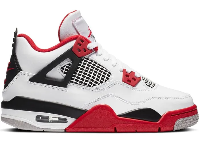 Athletic Jordan 4 Retro Fire Red 2020 (GS)