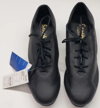 Karlie -- Unisex Split Sole Tap Oxford -- Black Elegant Mood Urban Chill