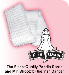 Quality Frost Safe Kerri -- Poodle Socks  -- White