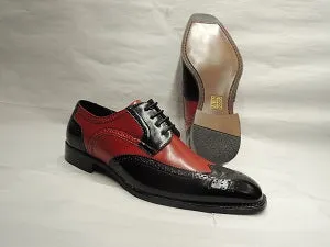 Planet Mood Dry Fast Killian -- Men's Dress Oxford -- Black/Red