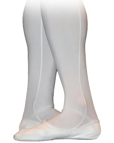 Lam Pro -- Canvas Split Sole Ballet -- White Cool Tone