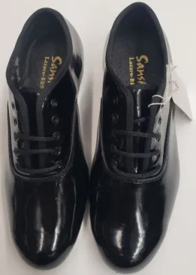 Dinner Look orthopedic Lazaro -- Men's Standard Ballroom Oxford -- Black Patent