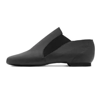 Cotton Touch Lee Jr. -- Split Sole Jazz Slip-On -- Black