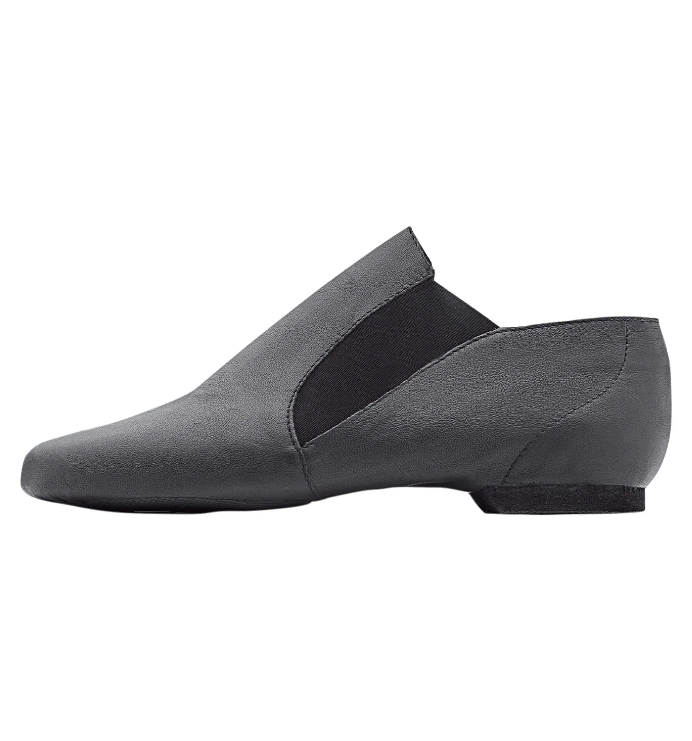 Runway Glow Lee -- Split Sole Jazz Slip-On -- Black