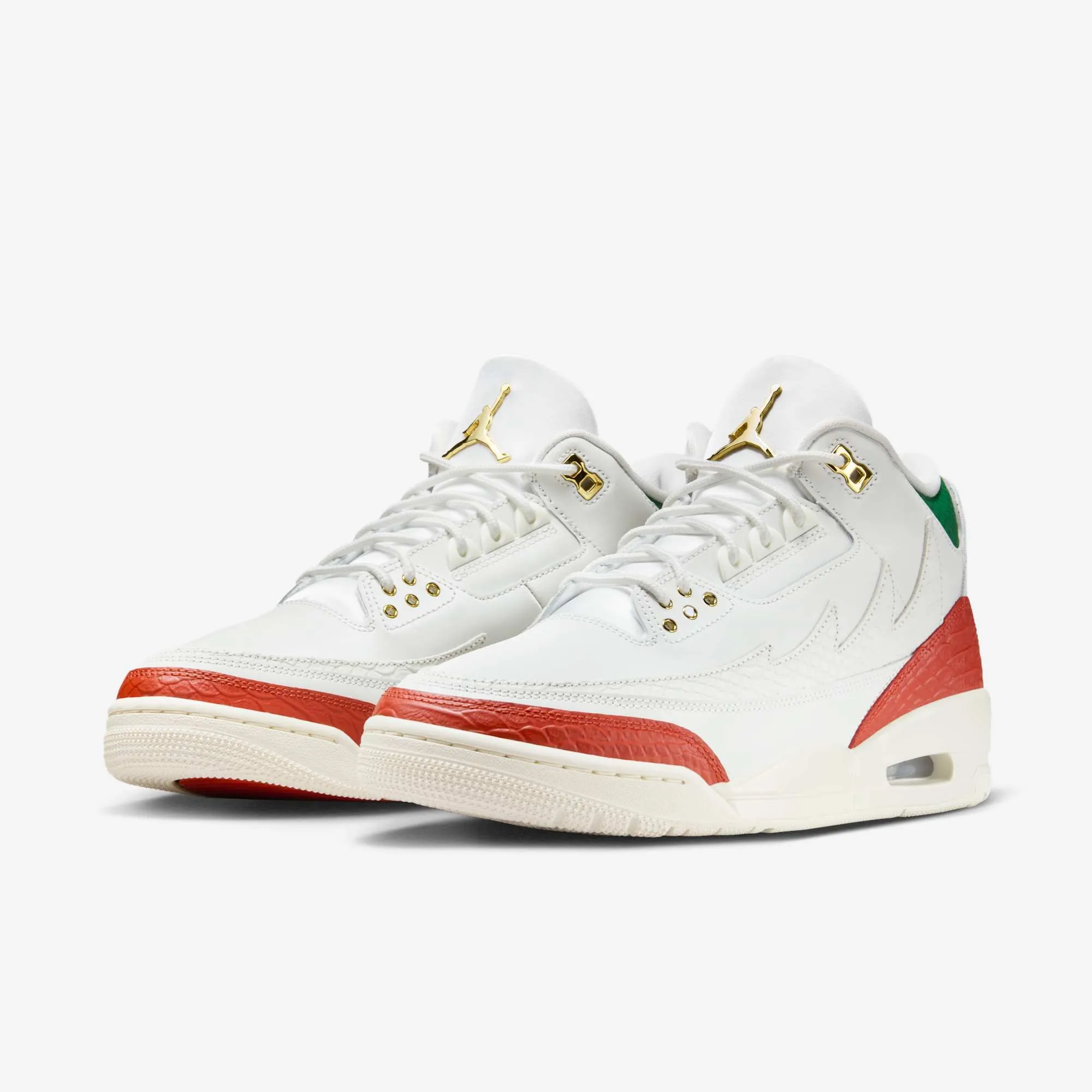 *PRE-ORDER* (Men's) Air Jordan 3 Retro 'Mexico El Vuelo / Que Fuerza - Mas Vale Mana' (2025) IO1752-100 TPROutsole EverydayUse