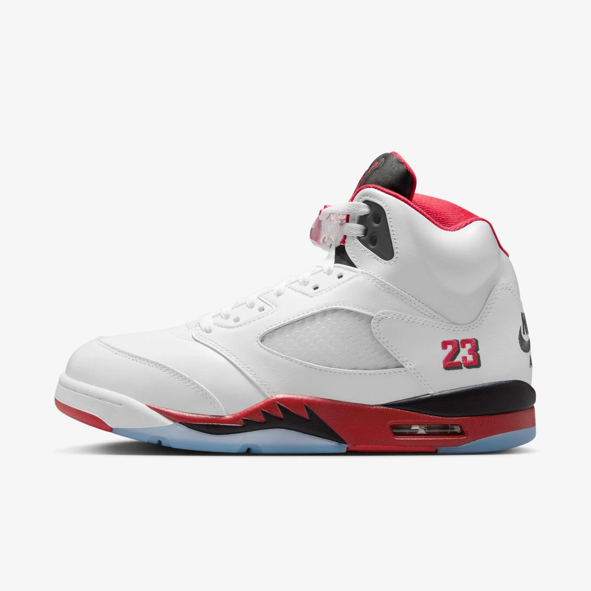 Sporty Casual Minimalist Design *PRE-ORDER* (Men's) Air Jordan 5 Retro OG 'Fire Red / Black Tongue' (2025) HQ7978-101