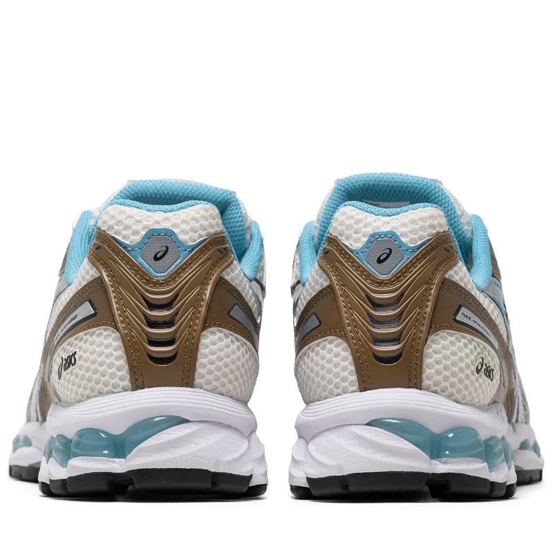 Compression Molded Heel Impact-absorbing fit Asics Gel-Kayano 12.1 - Cream/Stillwater