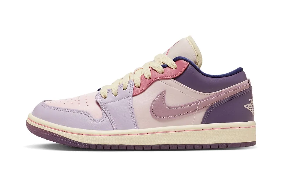 Seamless Fit Gym Workout Jordan 1 Low ??Pastel Purple?? (W)