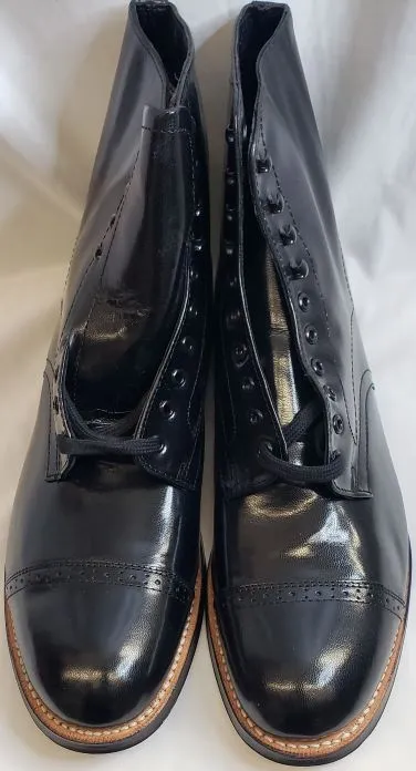 Madison Boot -- Men's Stacy Adams Dress Boot -- Black Quick Drying All Day Worker