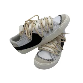 Nike Blazer Low '77 Jumbo White Over Laces Beige" Pure Black Mid Top