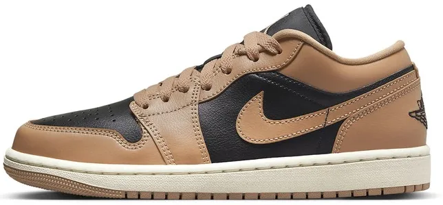 Air Jordan 1 Low Tan/Black (W) Mesh Upper
