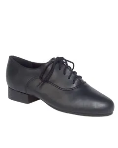 Matthew -- Men's Character Oxford -- Black Low Arch Ring Walk