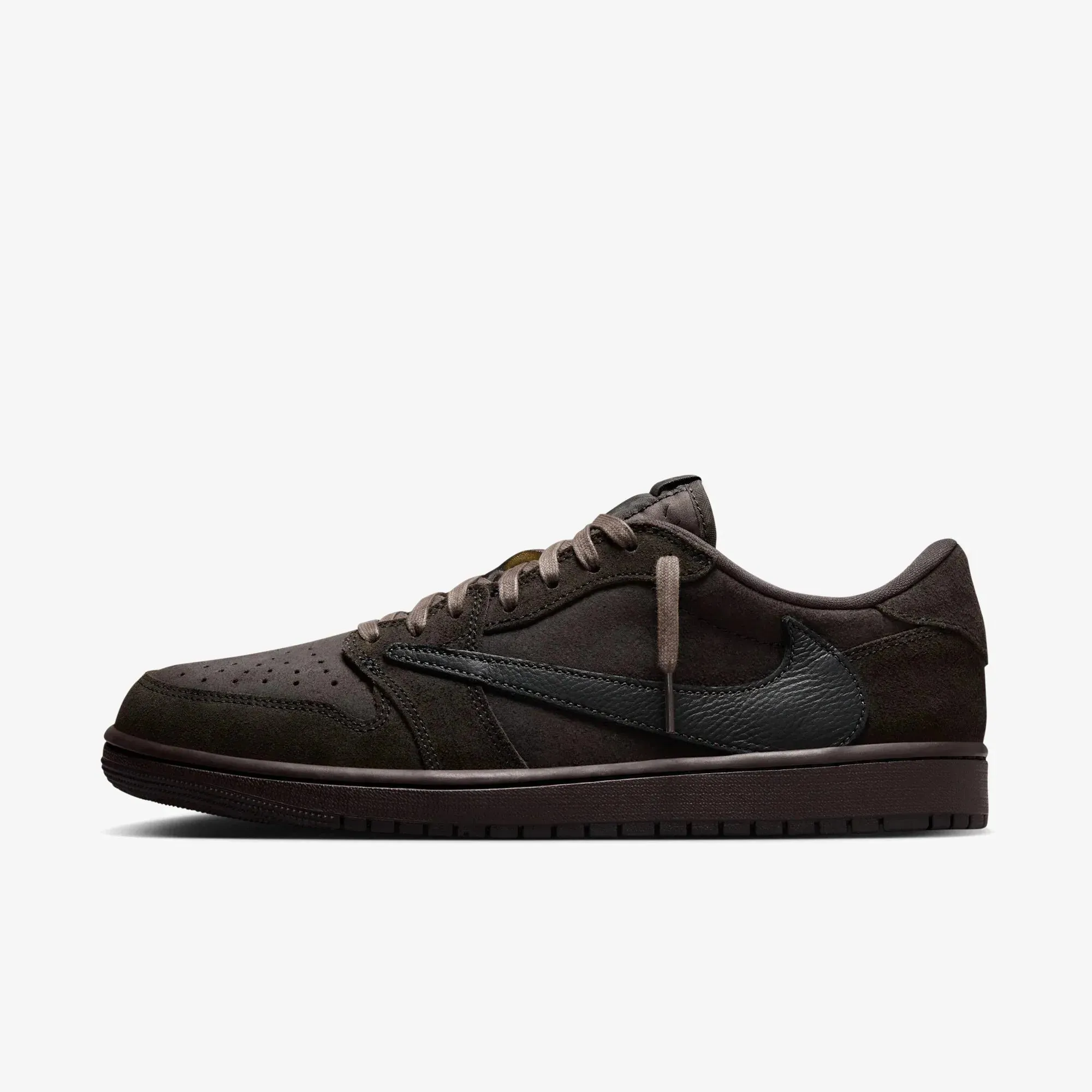 Quick Drying Work Commute (Men's) Air Jordan 1 Low OG SP x Travis Scott 'Velvet Brown' (2024) DM7866-202