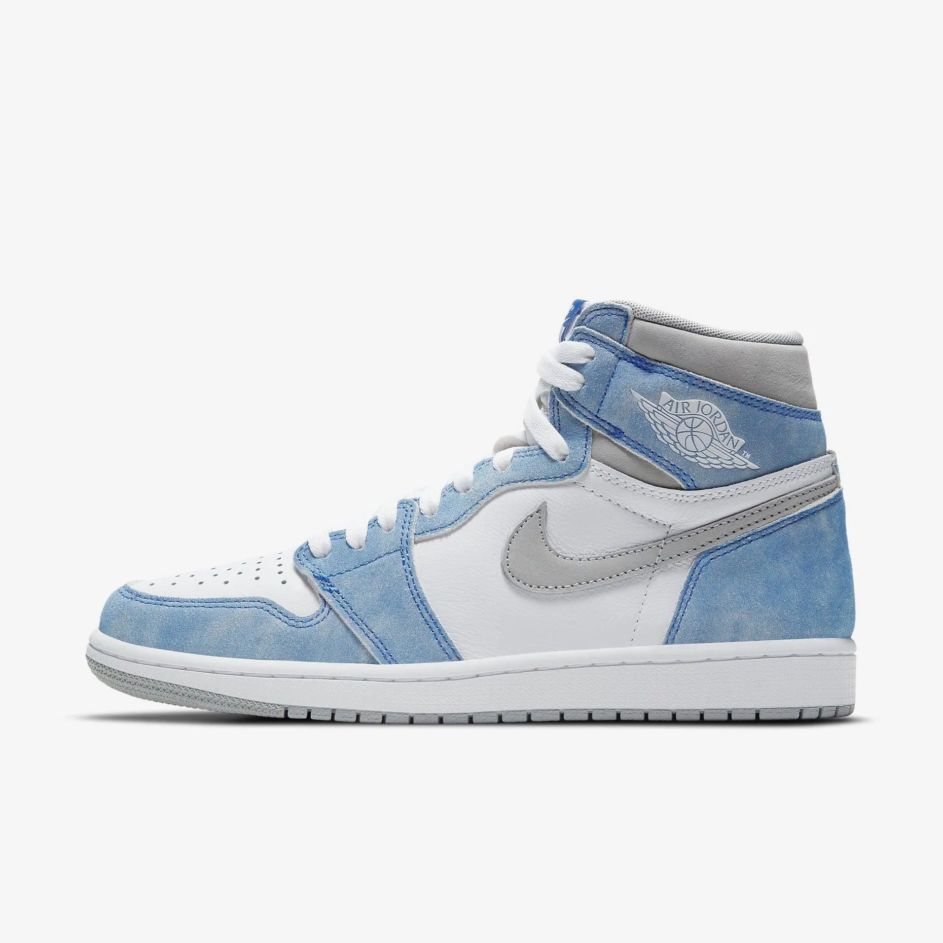 (Men's) Air Jordan 1 Retro High OG 'Hyper Royal' (2021) 555088-402 Casual Supportive Core Fitness Training