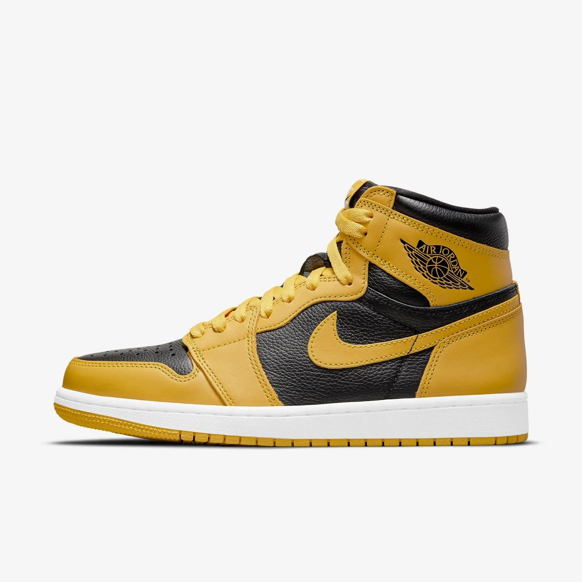 Cushioned Footbed Eco Friendly Office Workers (Men's) Air Jordan 1 Retro High OG 'Pollen' (2021) 555088-701