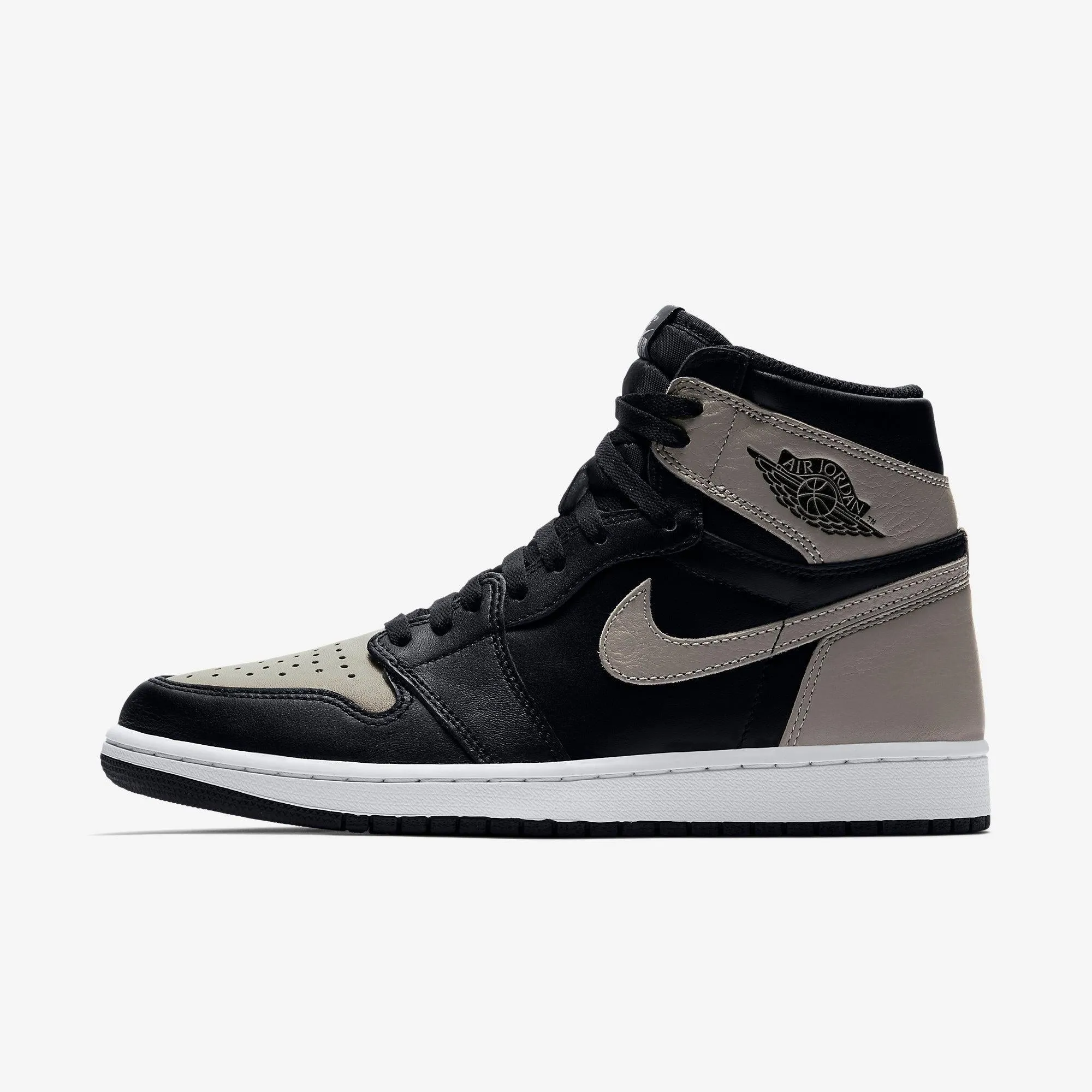 (Men's) Air Jordan 1 Retro High OG 'Shadow' (2018) 555088-013 construction Flexible Fit Active People