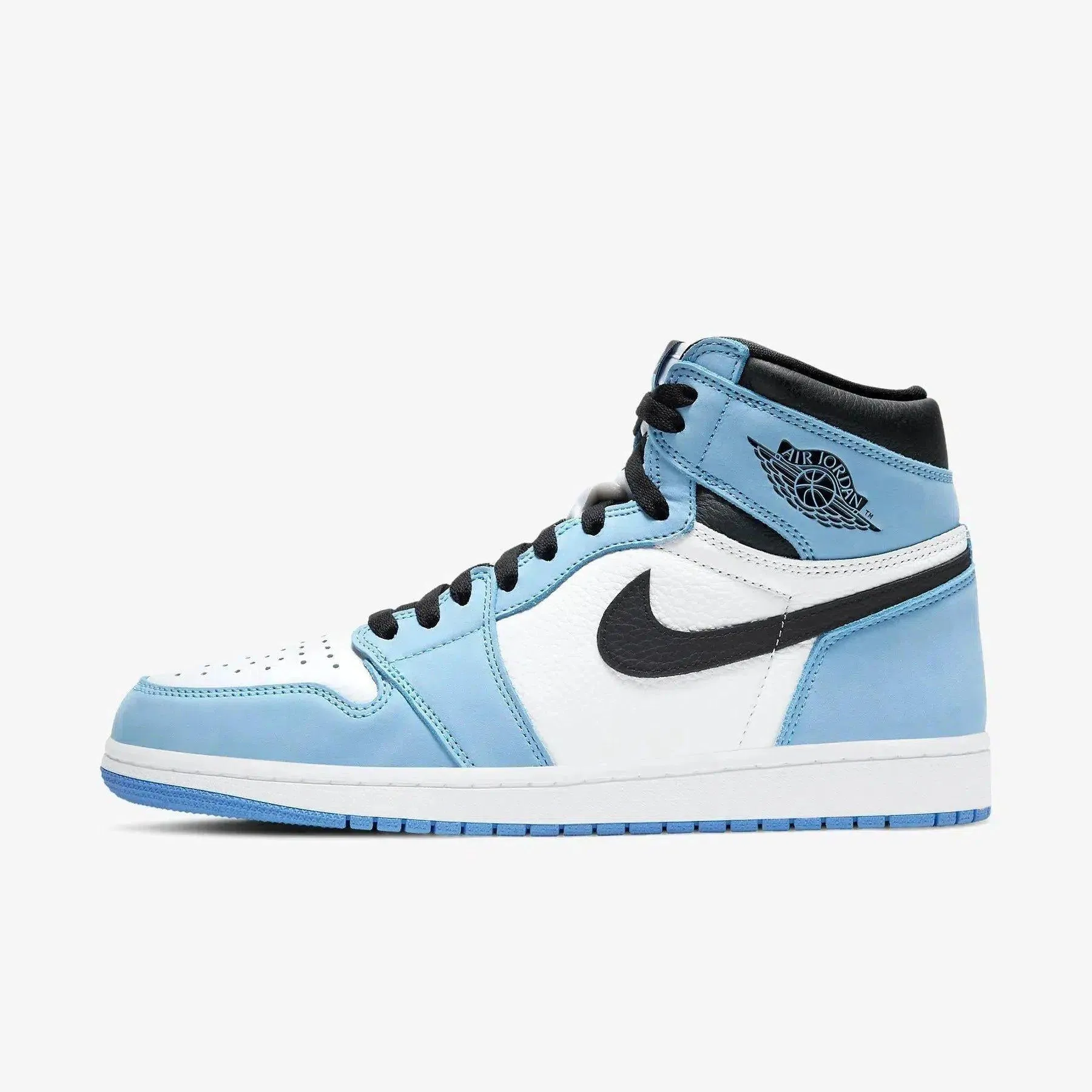 (Men's) Air Jordan 1 Retro High OG 'UNC University Blue' (2021) 555088-134 Sweat Resistant Frequent Travelers King Walk