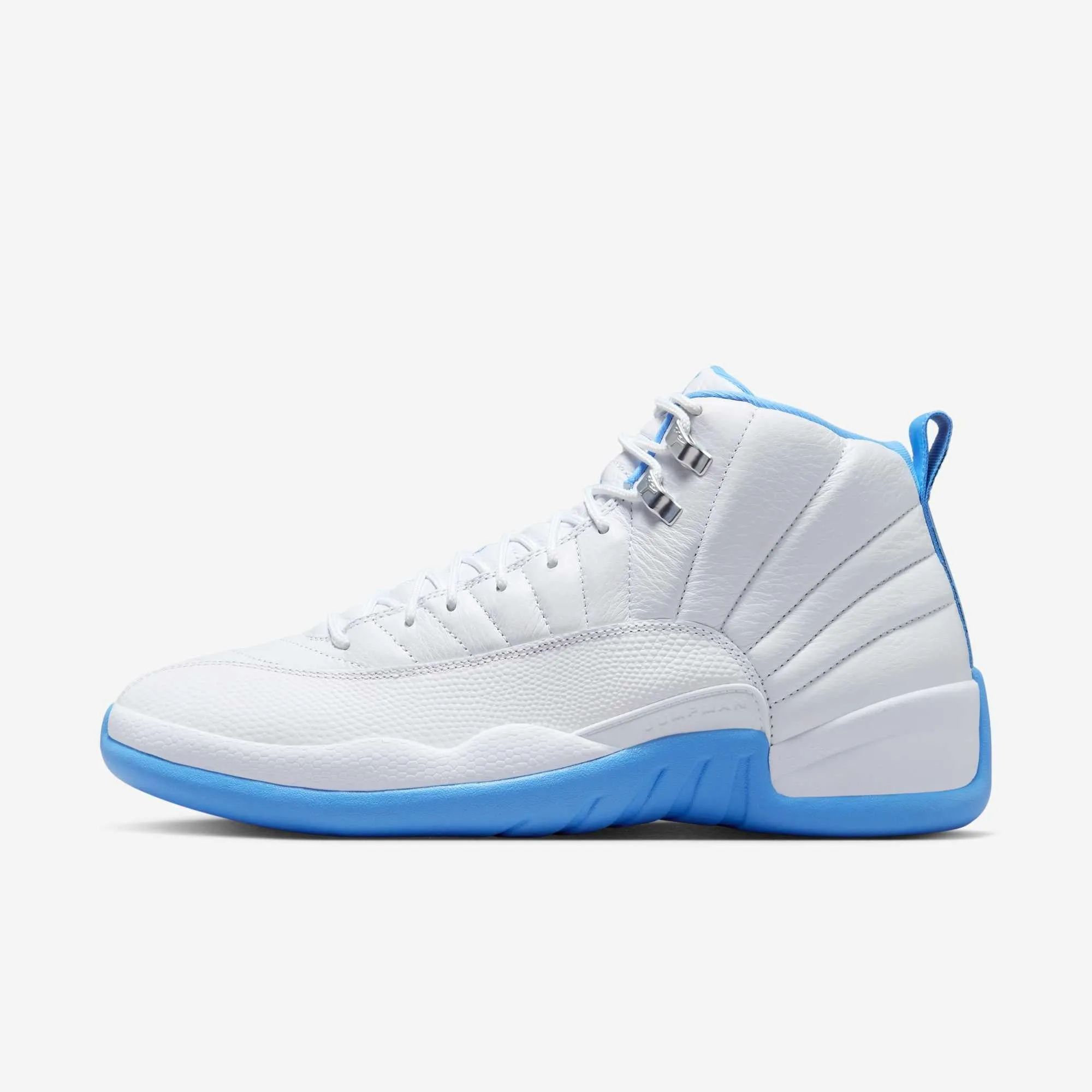 (Men's) Air Jordan 12 Retro 'Melo / UNC University Blue' (2025) CT8013-112 Bonded Reinforcement Panels