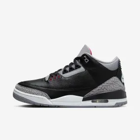 (Men's) Air Jordan 3 Retro 'Black Cement' (2024) DN3707-010 Comfort Adjust Supportive Choice
