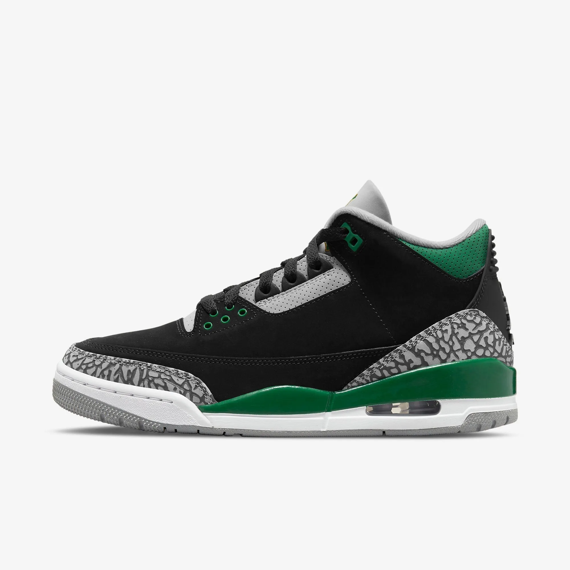 Heel counter (Men's) Air Jordan 3 Retro 'Pine Green' (2021) CT8532-030