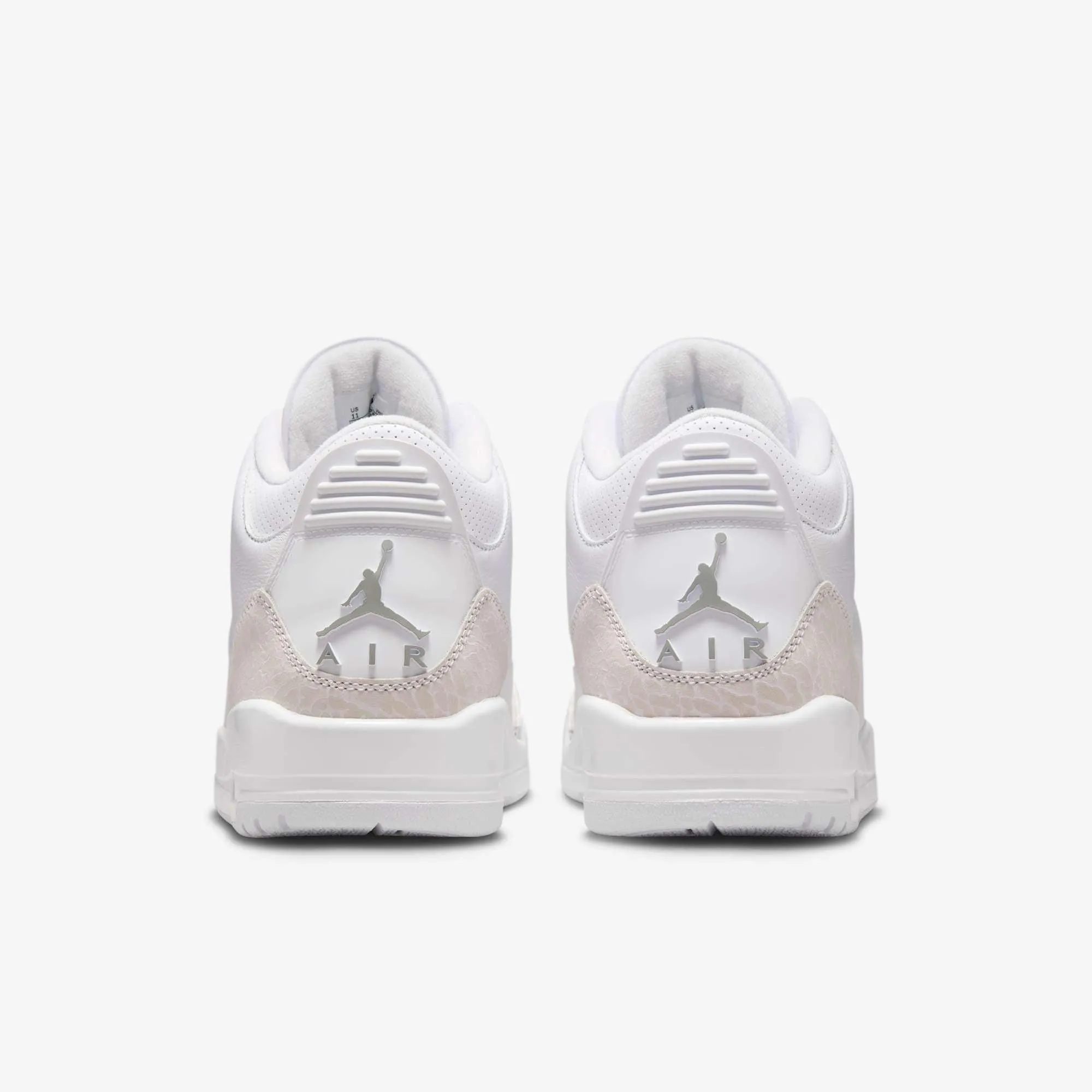 (Men's) Air Jordan 3 Retro 'Pure Money' (2025) CT8532-111 Vent-Flow synthetic leather