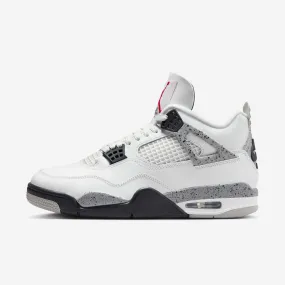(Men's) Air Jordan 4 Retro 'Reimagined White Cement' (2025) FV5029-100 Flexible Grip