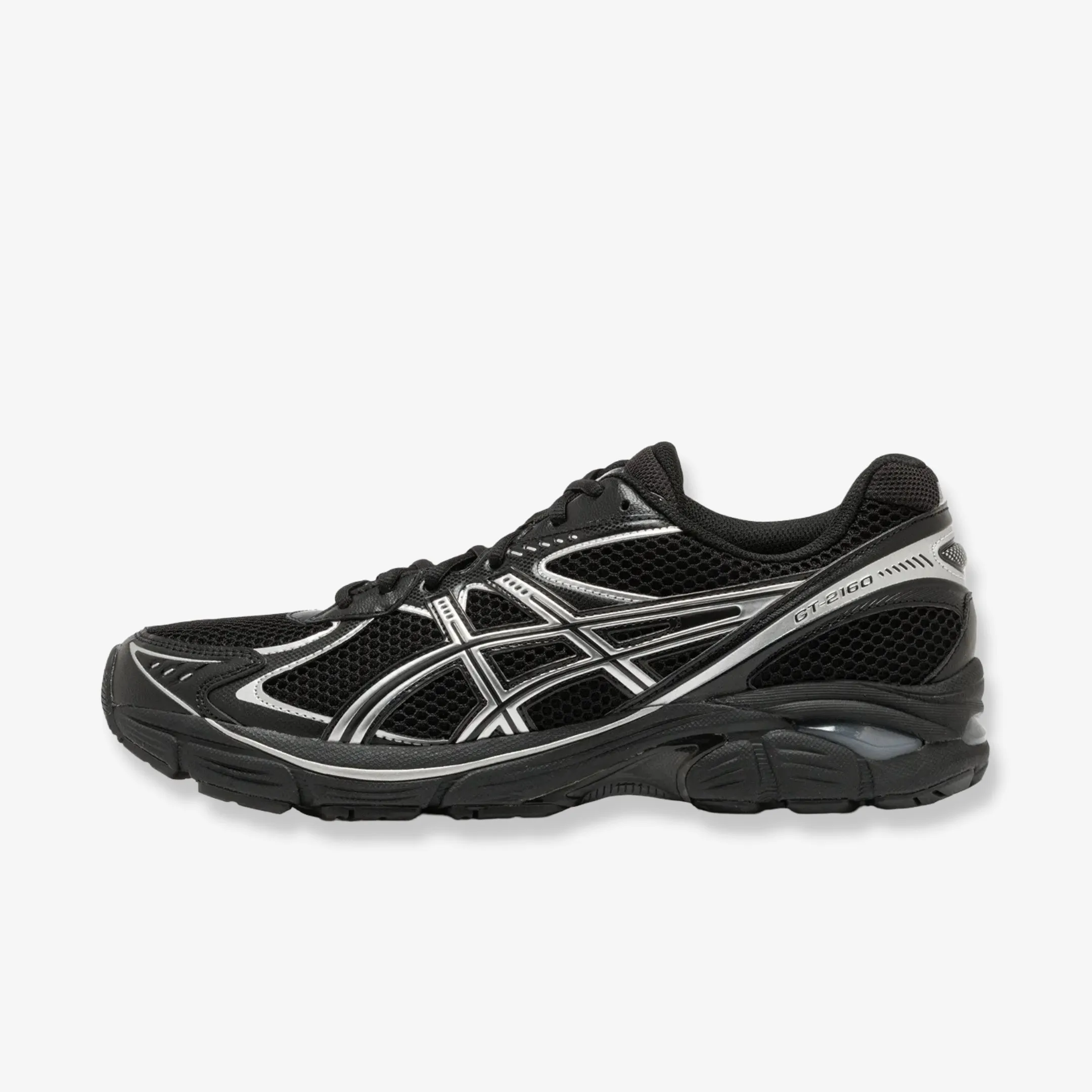 (Men's) ASICS GT-2160 'Black / Pure Silver' (2024) 1203A275-001 ToeProtection
