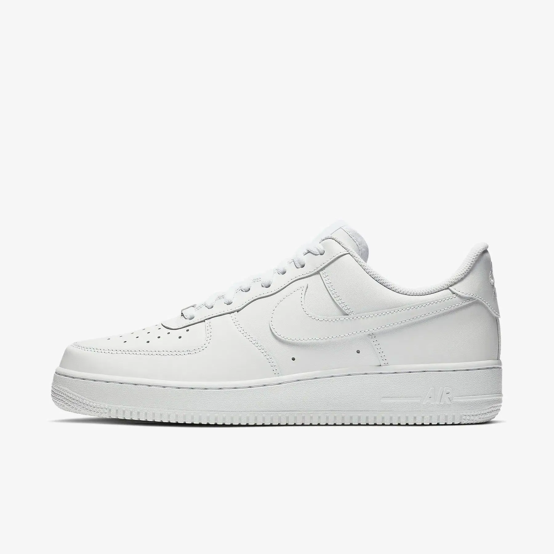 (Men's) Nike Air Force 1 Low '07 'Triple White' (2020) CW2288-111 Slip   On Style Quick Walk