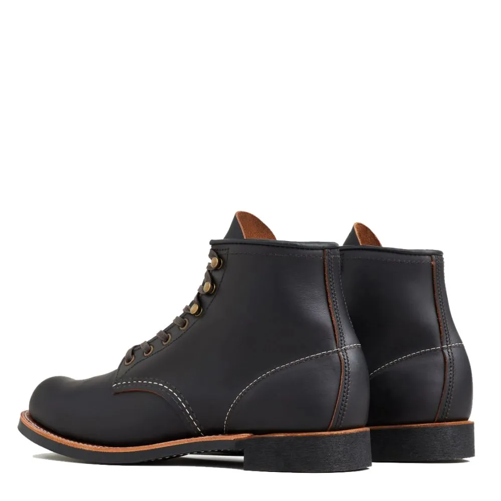 midsole Red Wing Men's Blacksmith 3345 in Black Prairie Leather (D Width) Flexible Design Hunting Trip