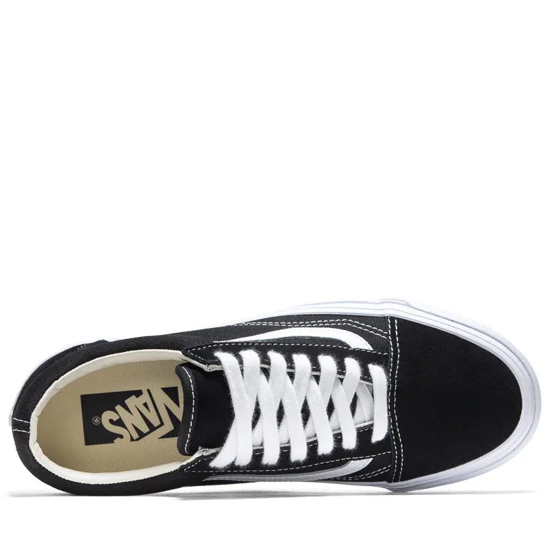 Black Edge Vans Old Skool 36 LX - Black/White