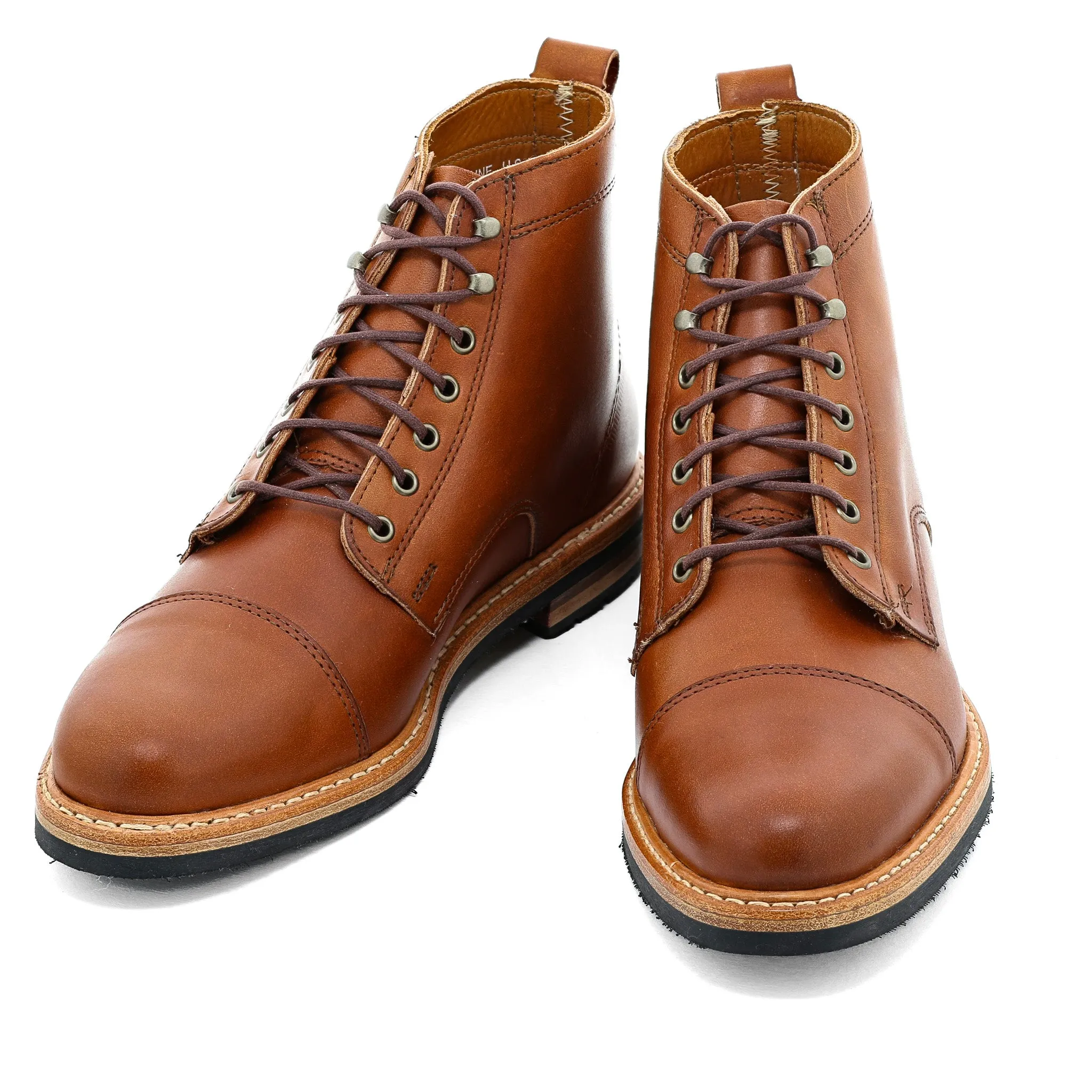 Byron Boot - Tan Bulldog Structured Fit