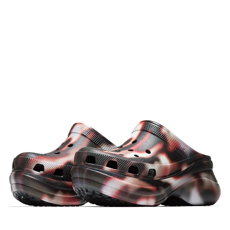 Silver Shine Daily Comfort Mowalola x Crocs Bae - Black