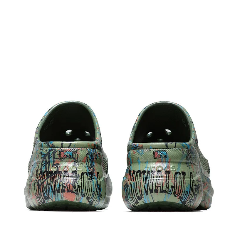 material Mowalola x Crocs Bae - Forest