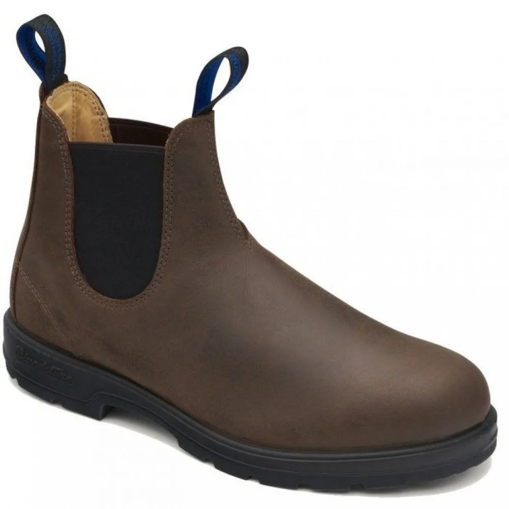 Travel Cushioned Step Windy Weather Form Fit Blundstone Winter Thermal Classic 1477 in Antique Brown