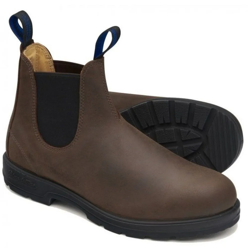 mud proof Blundstone Winter Thermal Classic 1477 in Antique Brown Smart Style