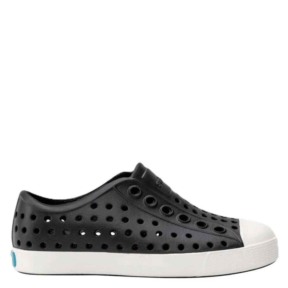 Native Kids Jefferson in Jiffy Black/ Shell White Fitness Secure