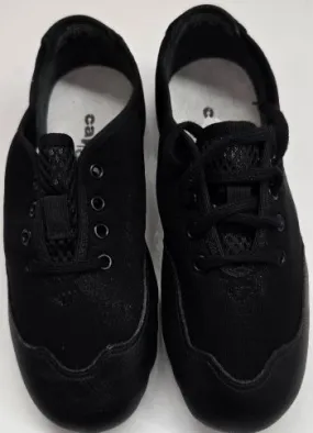 Neville -- Women's Split Sole Jazz Oxford -- Black Future Walk