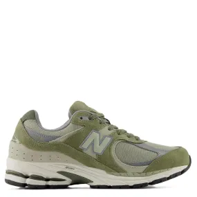 New Balance 2002R in Dark Olivine with Olivine and Slate Grey Timeless Luxe Sandals Versatile Walking Shoes