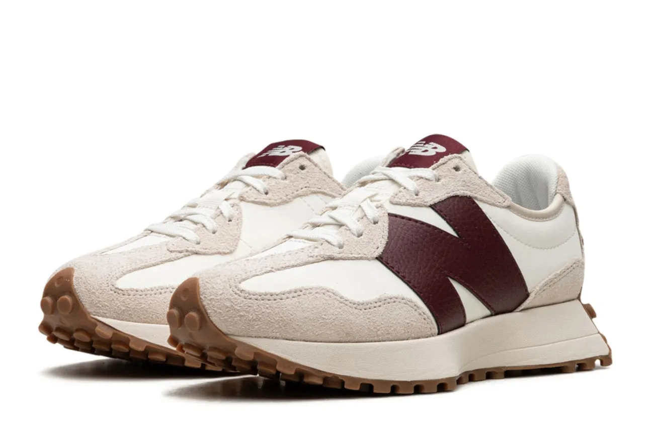 New Balance 327 Moonbeam Classic Burgundy (Women's) Quality Lift Up