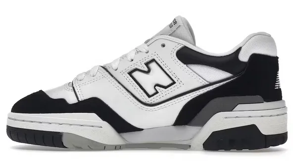 New Balance 550 White Black Rain Cloud (GS) Clean White