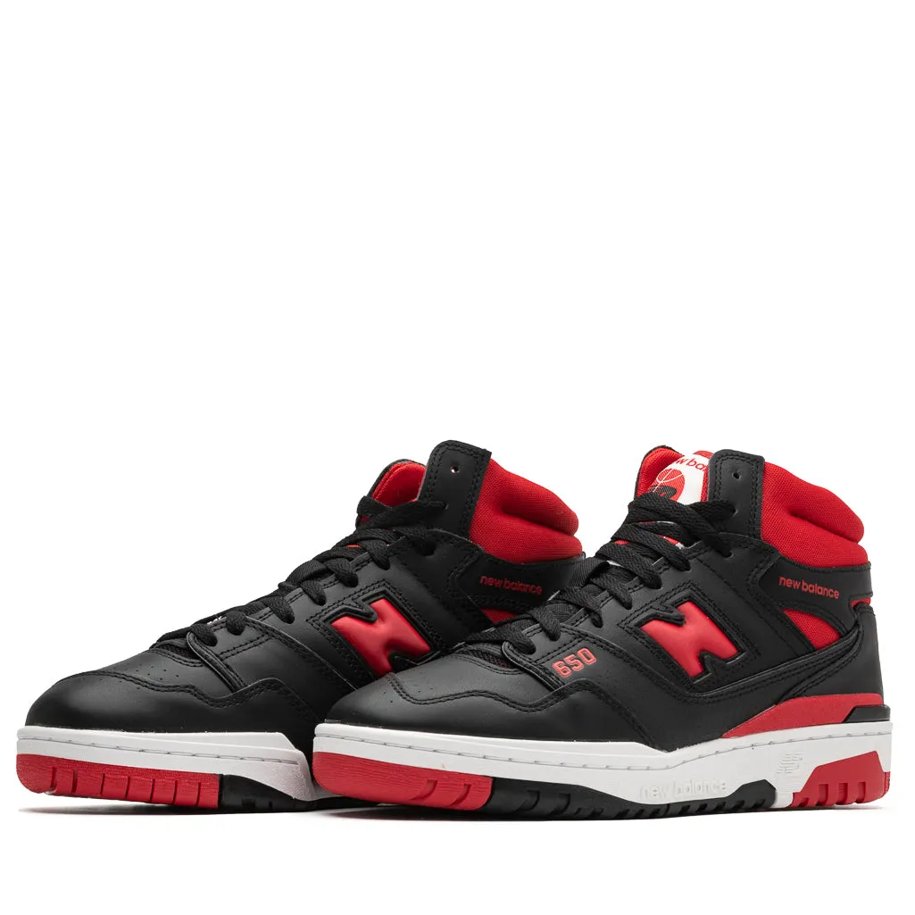 indoor running shoes Spring New Balance 650R - Black/Red