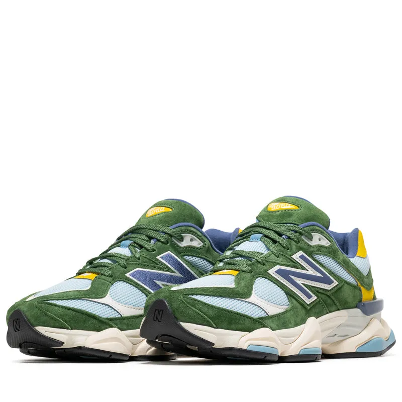 gym running shoe scenario New Balance 9060 - Dark Alpine Green/Frosted Glass