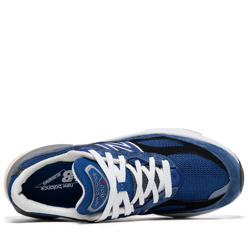 morning runs running in ultra - marathons shoes New Balance Made in USA 990v6 - Inkwell/Black