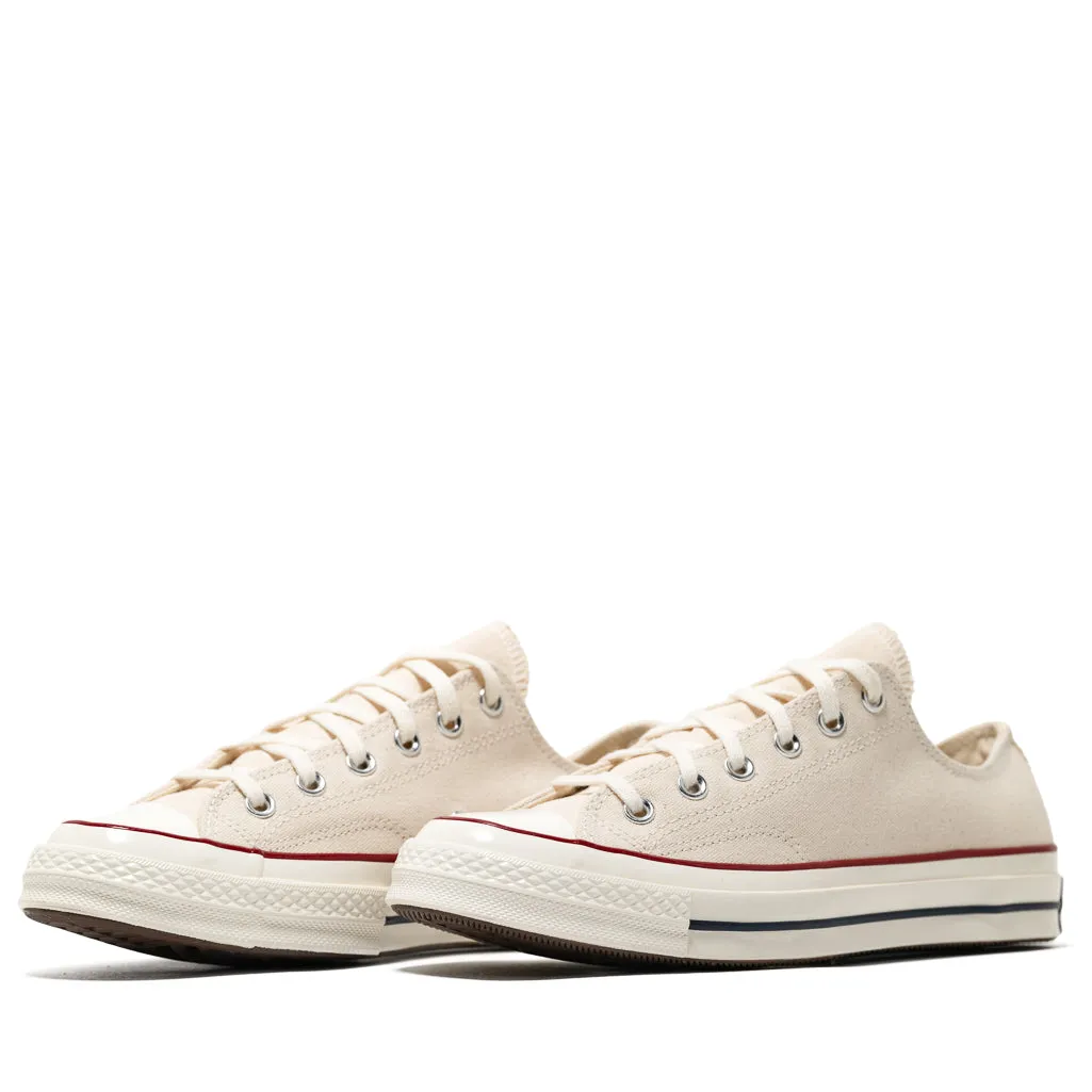 Joint Care Converse Chuck 70 Low - Canvas Parchment/Garnet