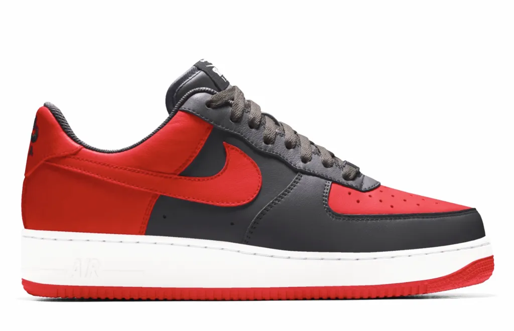 Quick Motion Urban Sleek Nike Air Force 1 Bred (Women)