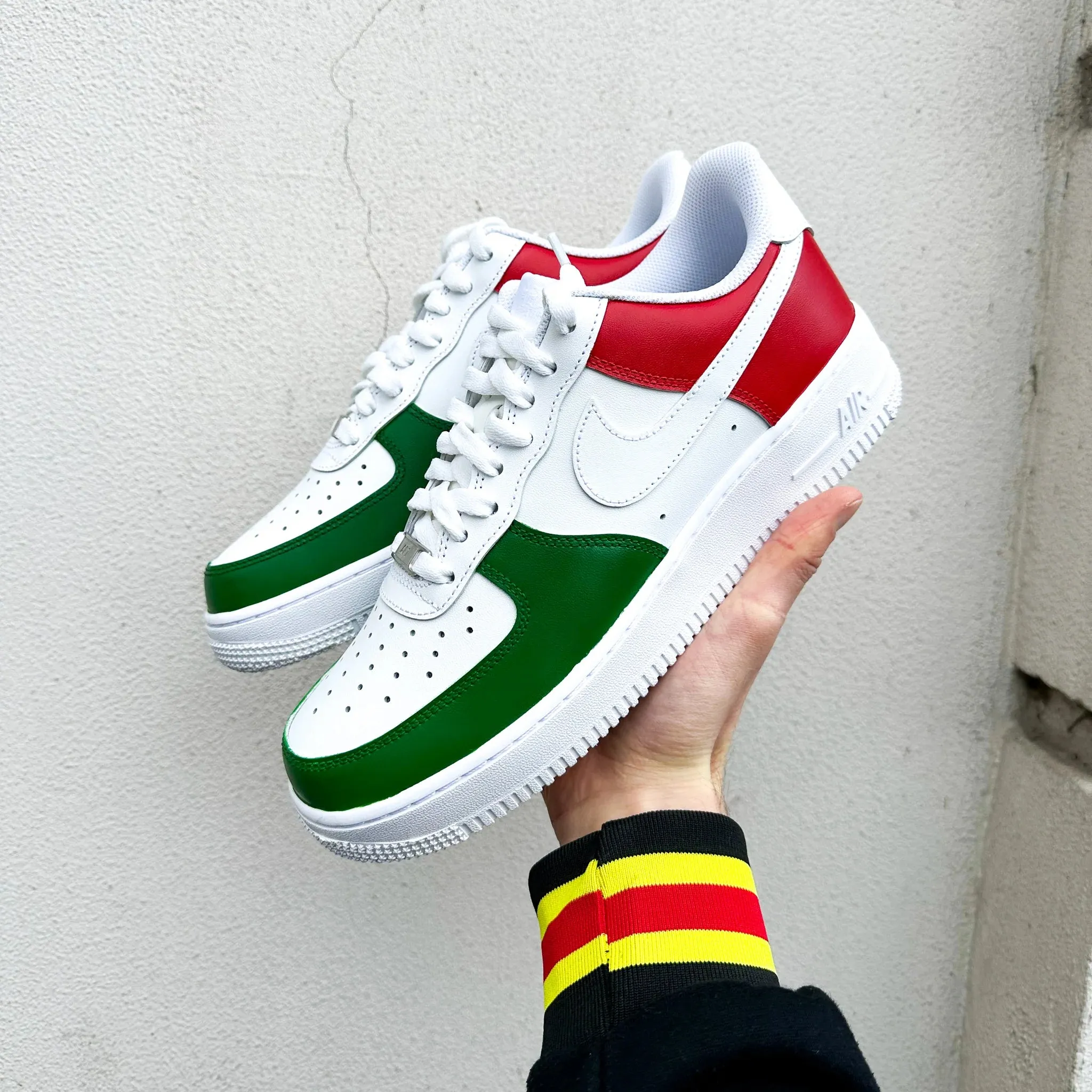 Park Day Busy Path Nike Air Force 1 "Italian Flag"