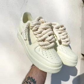 Nike Air Force 1 "Rope Laces" CREAM V1's material