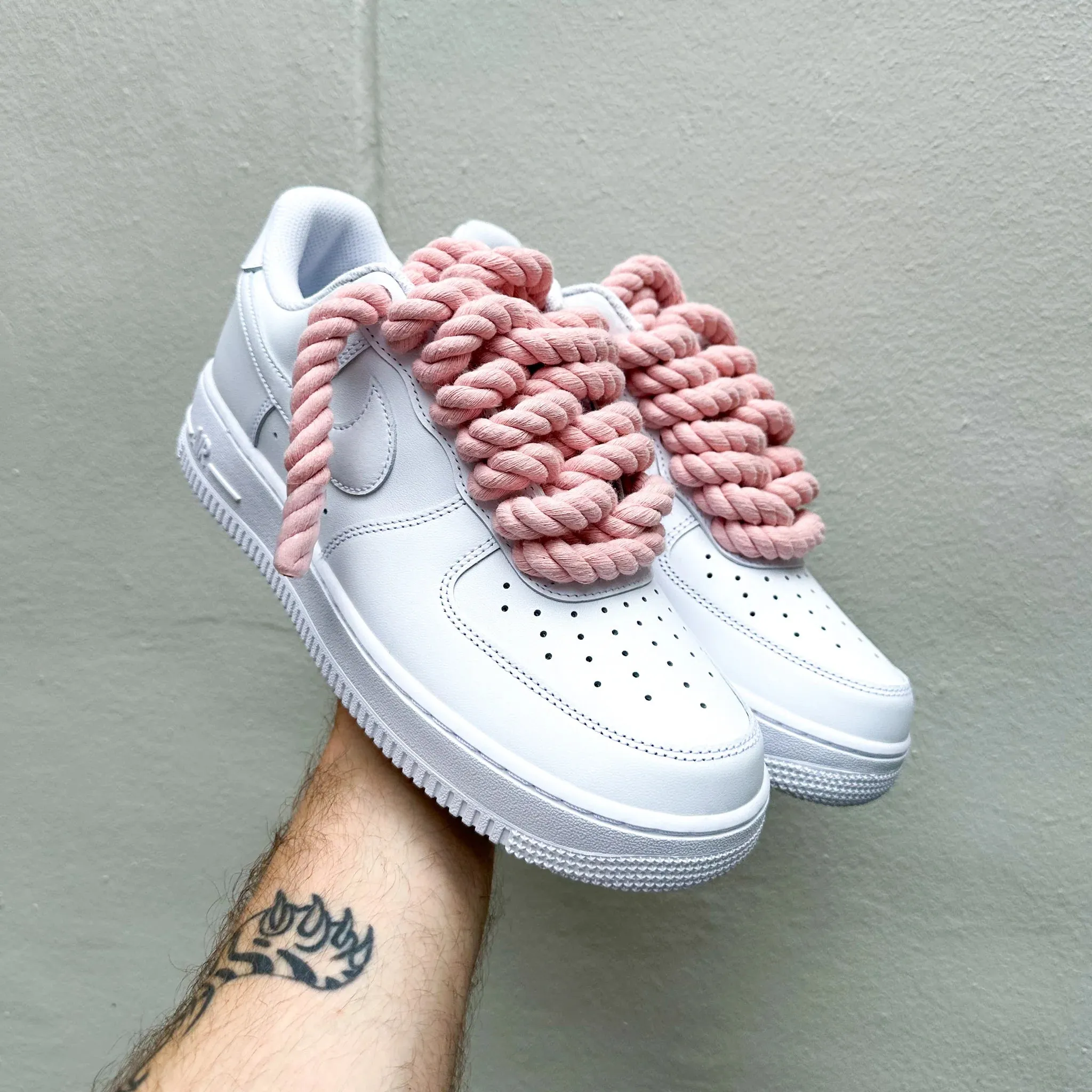 Nike Air Force 1 Rope Laces Baby / Pastel Pink" Path Free Quality